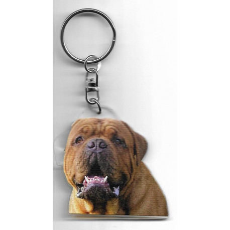 DOGUE DE BORDEAUX CHIEN porte clés