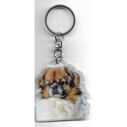 TIBETAN SPANIEL  Dog / Key Fobs