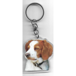 TIBETAN SPANIEL  Dog / Key Fobs