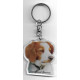 TIBETAN SPANIEL  Dog / Key Fobs