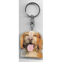 TIBETAN SPANIEL  Dog / Key Fobs