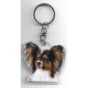 BUTTERFLY SPANIEL Dog / Key Fobs