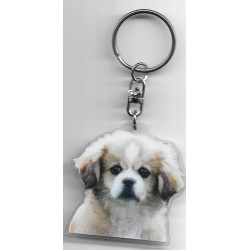 TIBETAN SPANIEL  Dog / Key Fobs