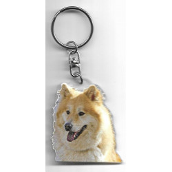 EURASIER CHIEN porte clés