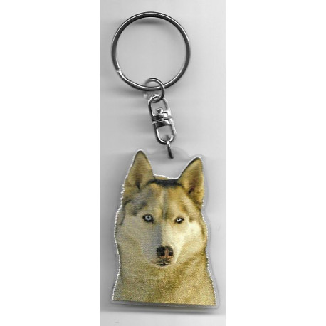 HUSKY porte clés Chien