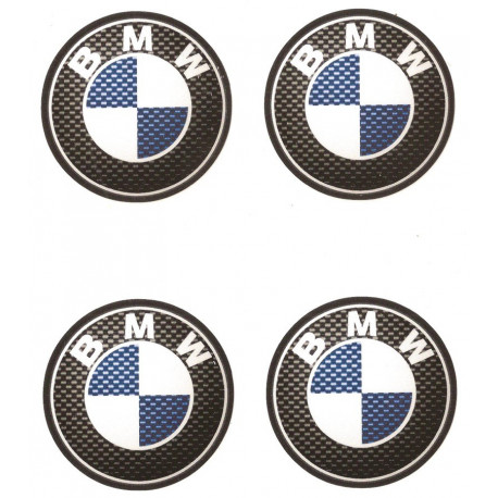  BMW 40mm x 4 Stickers HUBS WHEEL CENTER 