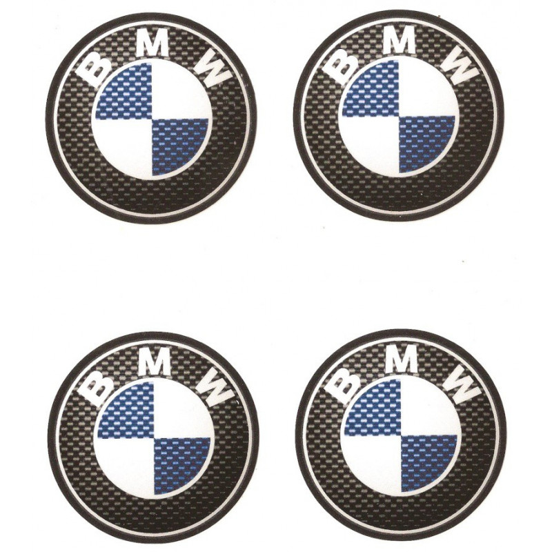 BMW x 4 Stickers vinyle laminé