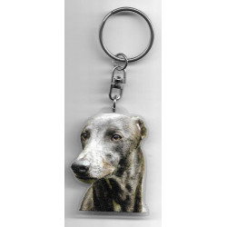 GREYHOUND LEVRIER  DOG / Key Fobs