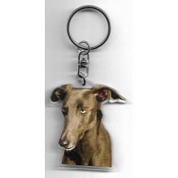 SPANISH GREYHOUND   DOG / Key Fobs