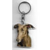 SPANISH CALGO GREYHOUND   DOG / Key Fobs