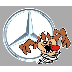 MERCEDES TAZ Sticker droit