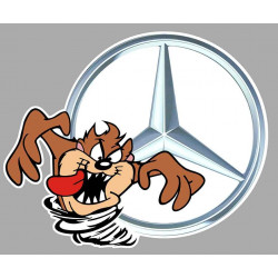 MERCEDES TAZ Sticker gauche