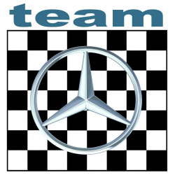 MERCEDES TEAM Sticker