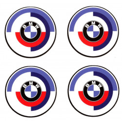  BMW 55mm x 4 Stickers HUBS WHEEL CENTER 