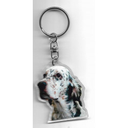 ENGLISH SETTER DOG / Key Fobs