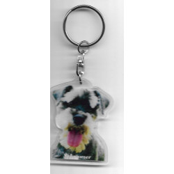 SCHNAUZER DOG / Key Fobs