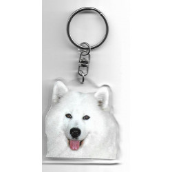 SAMOYEDE DOG / Key Fobs