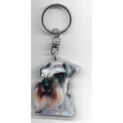 SCHNAUZER DOG / Key Fobs