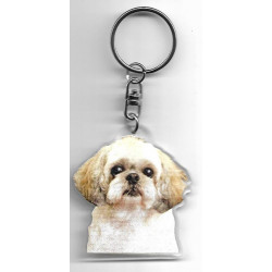 SHIH TZU  porte clés Chien