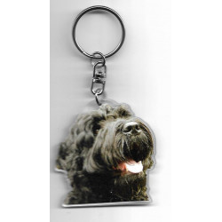 RUSSIAN TERRIER DOG / Key Fobs